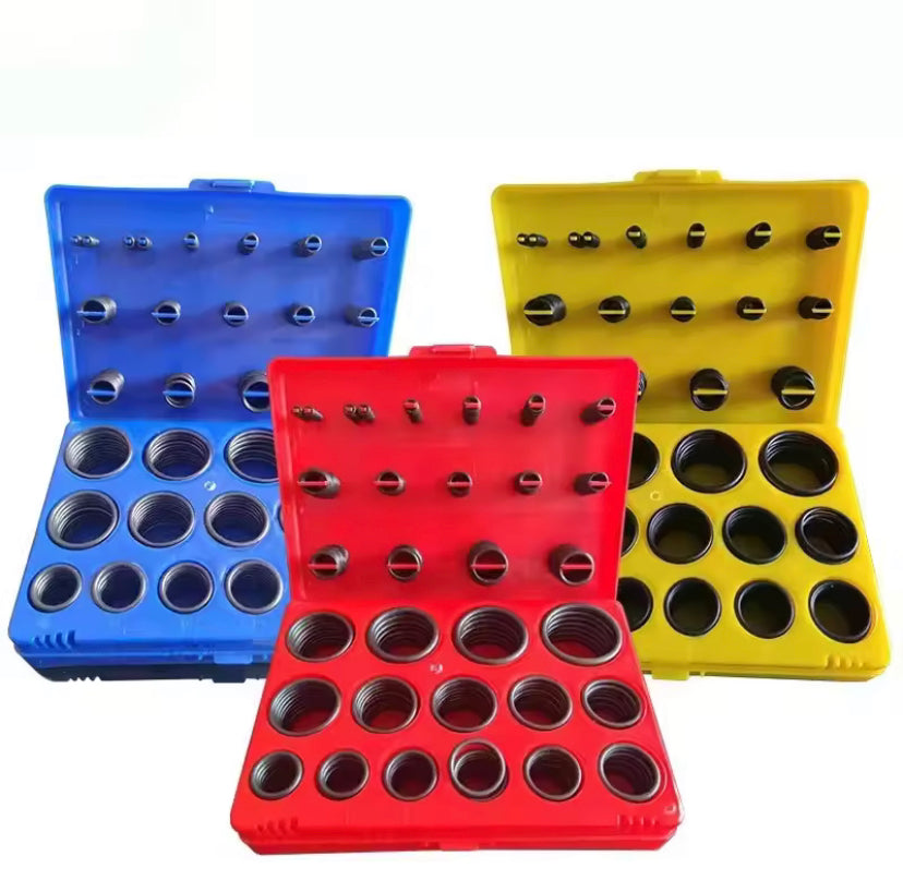 382PCs 30-size metric O-ring set nitrile rubber seals O-ring gaskets  Oil Resistant Universal Hydraulic Plumbing Washer Seal suitable for Car Plumbing Automotive Faucet Repair
