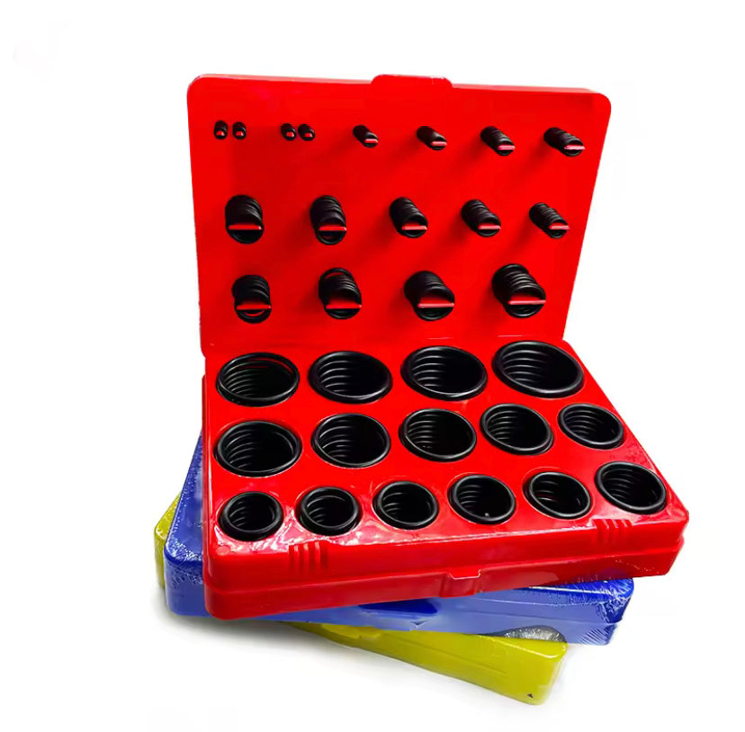 382PCs 30-size metric O-ring set nitrile rubber seals O-ring gaskets  Oil Resistant Universal Hydraulic Plumbing Washer Seal suitable for Car Plumbing Automotive Faucet Repair