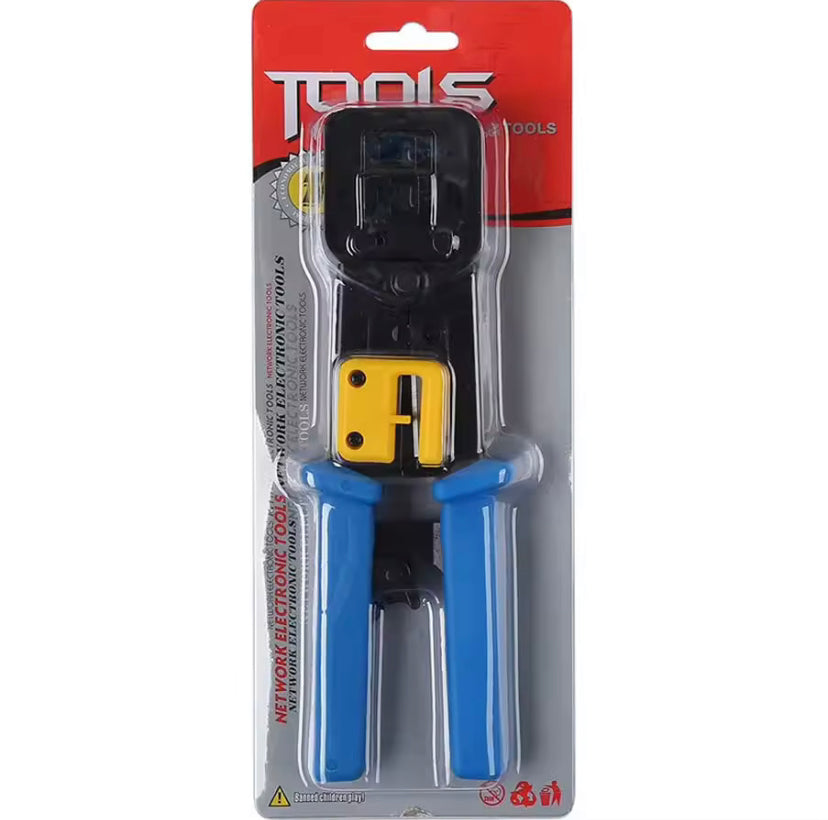RJ45 crimper hand network tools pliers RJ12 cat5 cat6 8p8c Cable Stripper pressing clamp tongs clip multi function