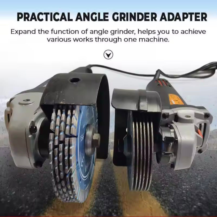 1PC M14 Angle Grinder Adapter, Conversion Head with Professional Metal Slot and Chuck for Tile, Slots, Bricks and Wall Slots