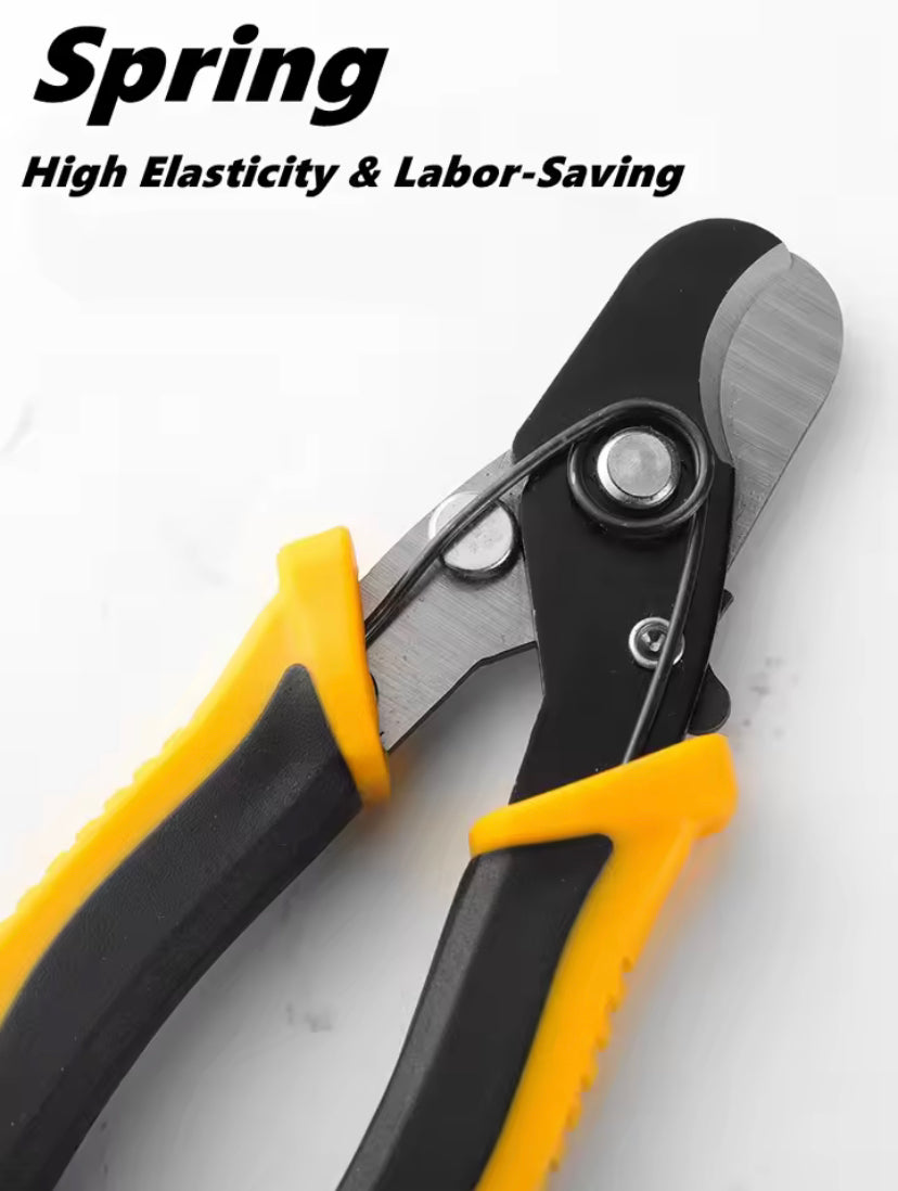Cable Cutters for Electrical Wire Wire Stripper Plier Multifunction Wire Cutting Tool Stripping Scissors Electrician Hand Tools