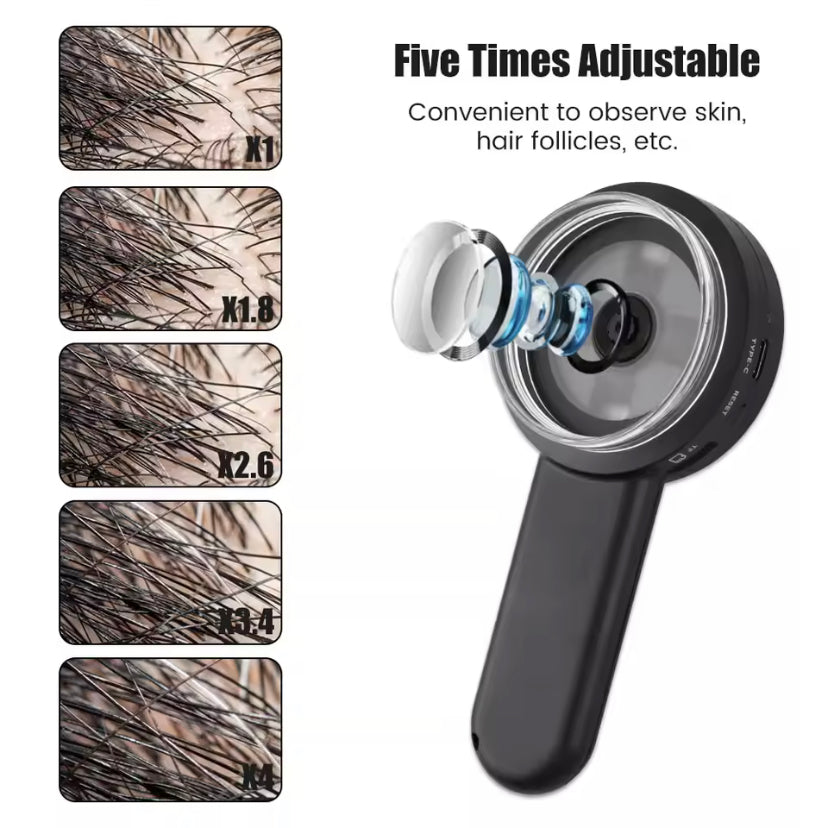 Handheld Digital HD Microscope
 Portable Microscope Handheld Mignifying Glass for Electronics Repair Check Jewelry