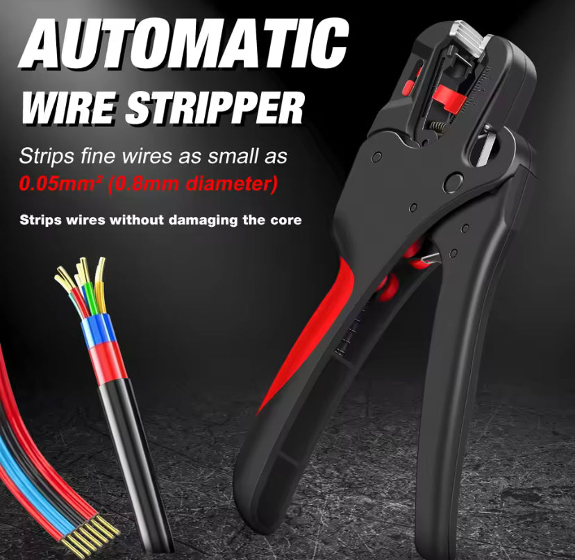 Automatic Wire Stripper Range 0.03-10mm Electrician Wire Tool Cable Wire Stripper Cutter Multifunctional Cable Cutting Pliers D3