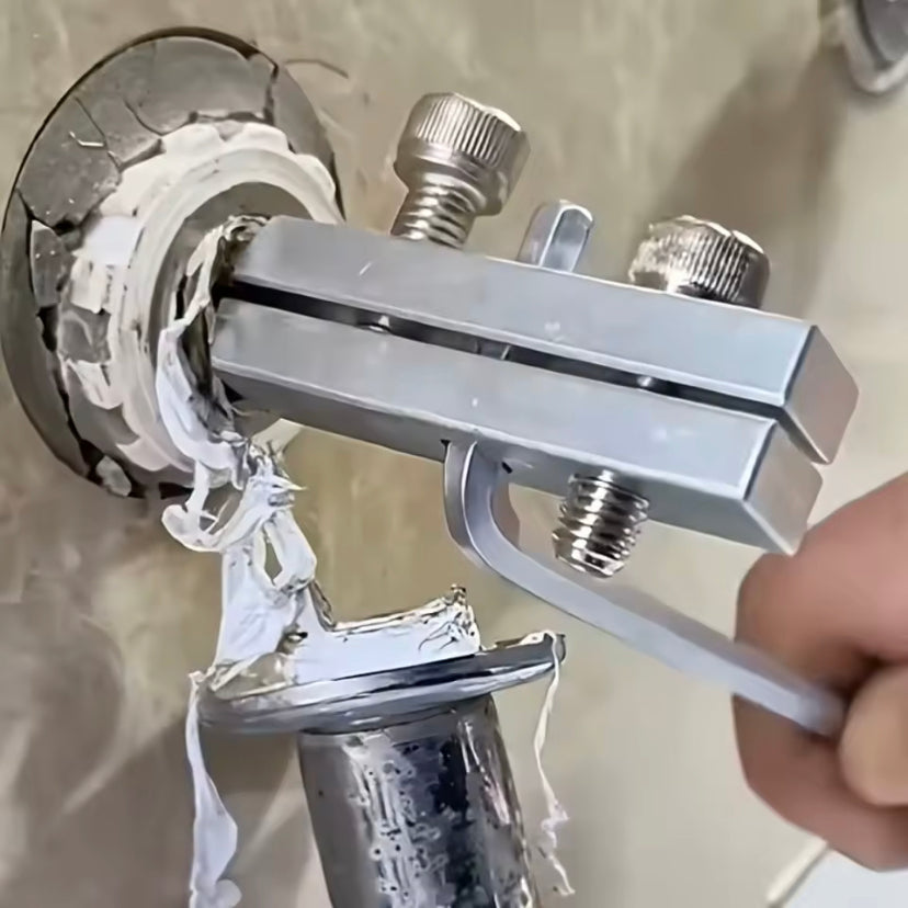 4/6 point faucet angle valve wire extractor water pipe breakage broken wire slide tooth broken end removal tool