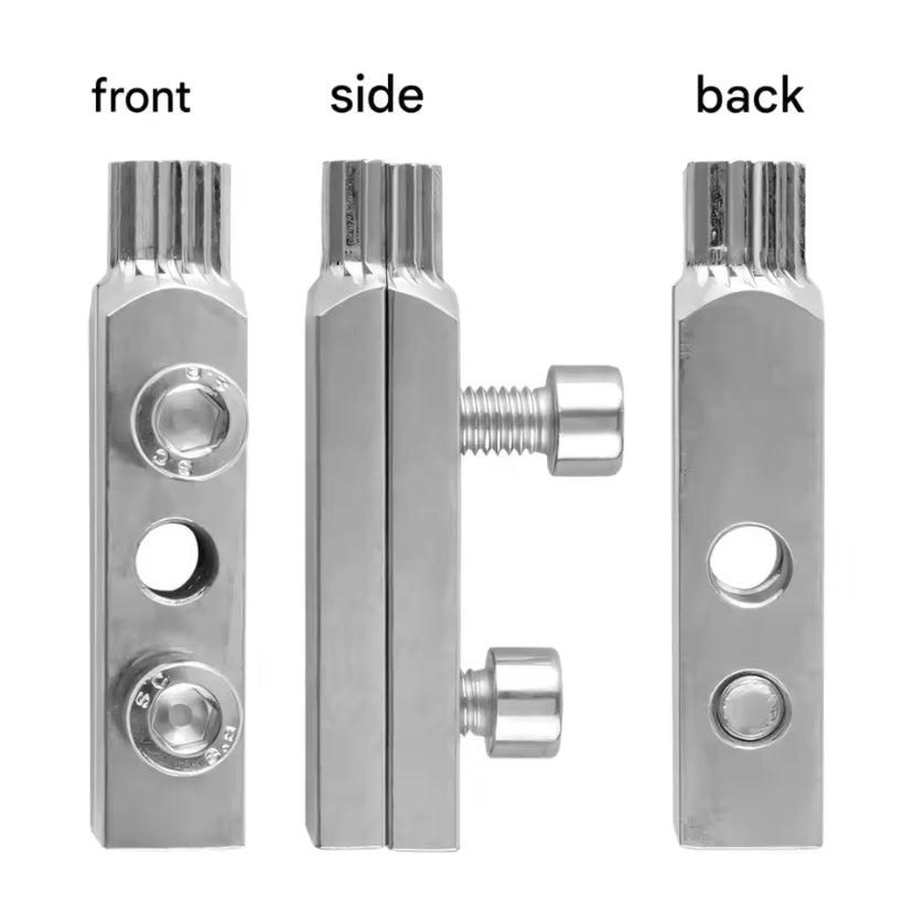 4/6 point faucet angle valve wire extractor water pipe breakage broken wire slide tooth broken end removal tool