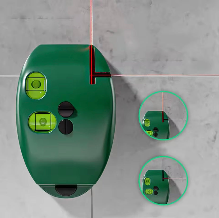 2 Lines Laser Level ﻿Vertical Laser Level Infrared Horizontal Line 90 Degree Angle Leveling 20M Long Distance Leveling Tool