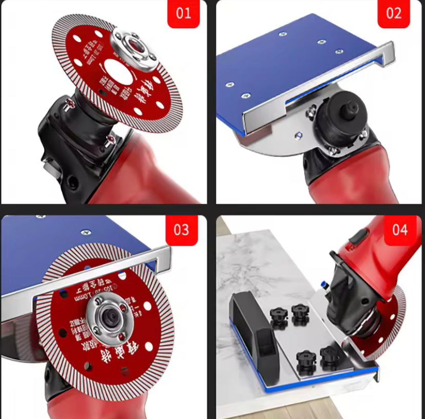 Angle Grinder Stand for Tile 45 Degree Chamfer Cutting 45° Angle Tile Chamfering Tool for Cutting for Cutting Tile Ceramic Stone
