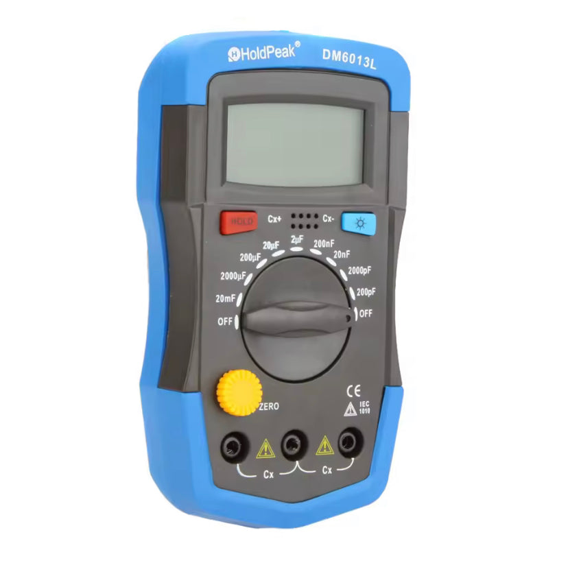 HoldPeak 6013L Handheld Digital capacimetro Electronics Capacitance Meter Electronic Electronica Capacitor Tester Capacimetro Digital Meter