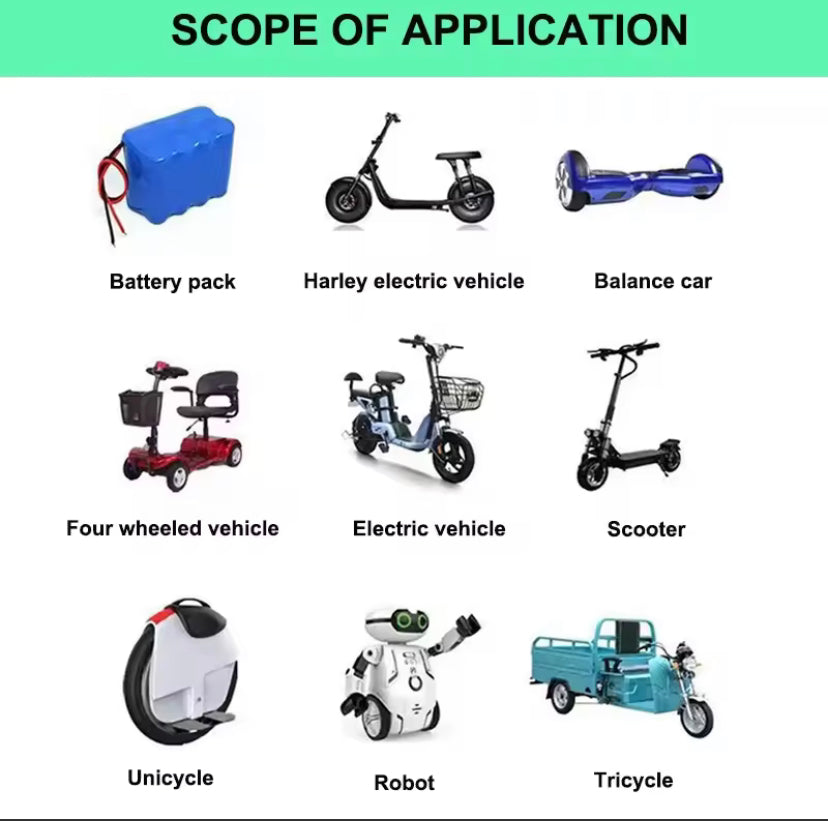 54.6V/71.4V/84V 5A/3A Charger Battery Electric Bike Charger  Electric Scooter E-Bike Charger
