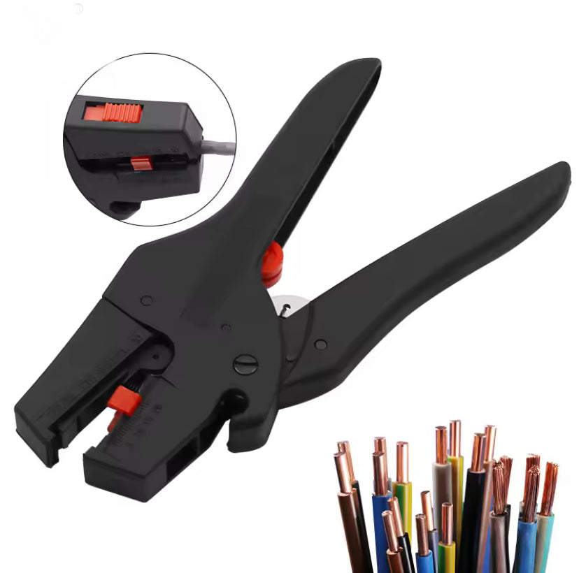 D1 0.08-6.0mm  Lightweight automatic wire stripper, multi-functional stripping tool, electrician-specific high-efficiency wire stripper