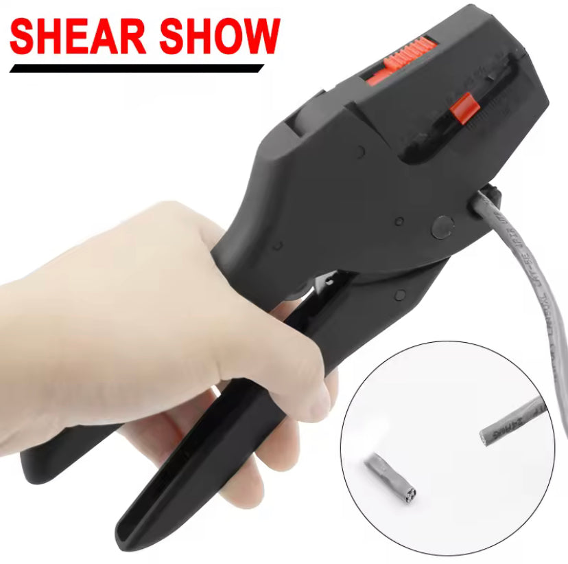 D1 0.08-6.0mm  Lightweight automatic wire stripper, multi-functional stripping tool, electrician-specific high-efficiency wire stripper