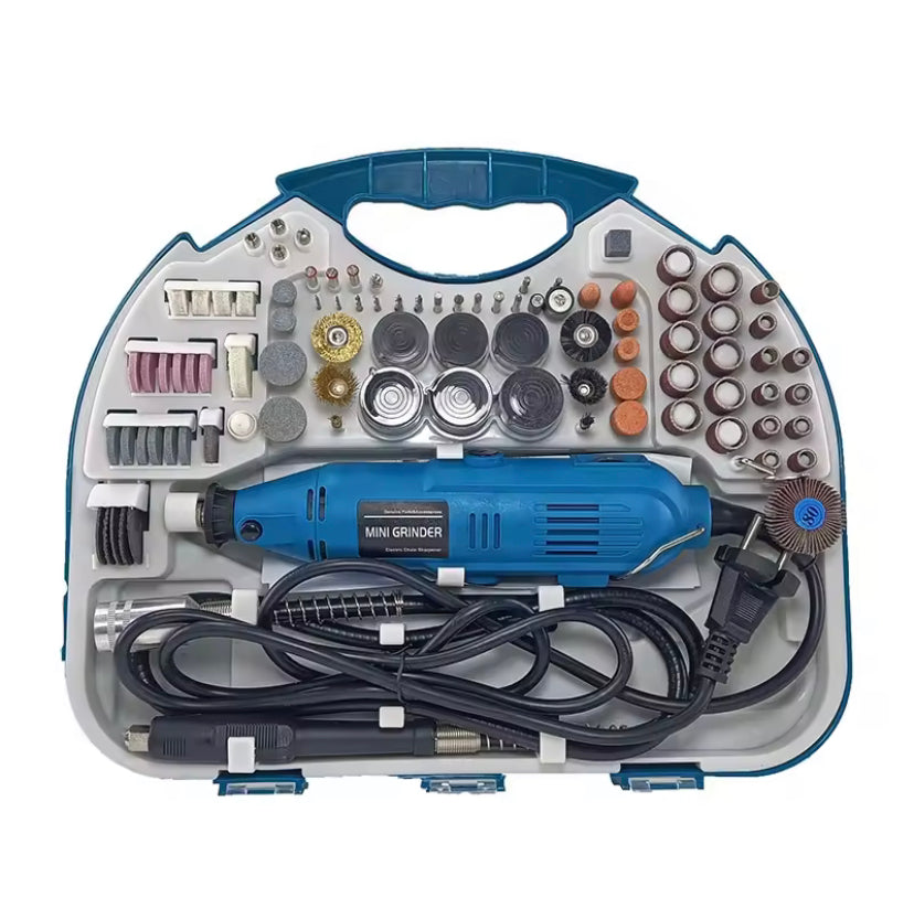 Mini Die Grinder Set Die Grinding Handheld Sanding and Engraving Cutting Machine DIY Tools Dremel Rotary Kit