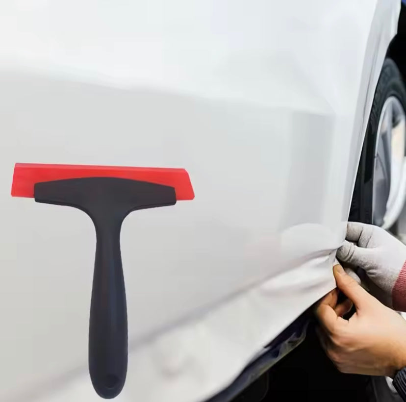 2PCS Scraper Shovels Car vinyl Film Sticker Wrapping Window Clean Squeegee Tint Tool