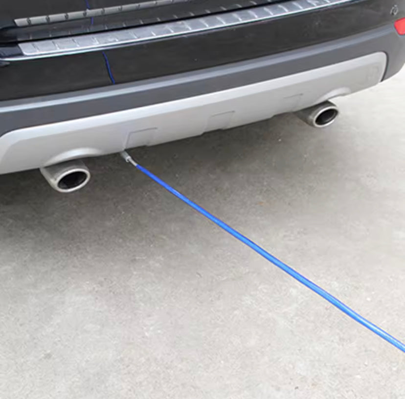 1Pcs Steel Wire Car Trailer Rope 12mm O.D 4M Sturdy 7 Tons Hook Fluorescent Hauling Rope Night Safety Winch Cable for Car Towing
