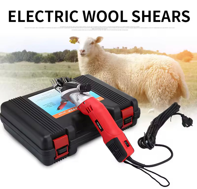 High Power Electric Wool Scissors Pet Shearing Trimming Electric Wool Scissors Multifunctional Electric Wool Trim Machine