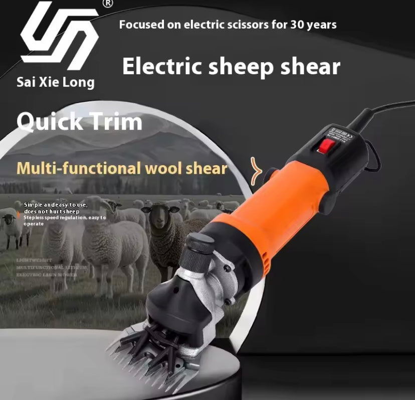 High Power Electric Wool Scissors Pet Shearing Trimming Electric Wool Scissors Multifunctional Electric Wool Trim Machine