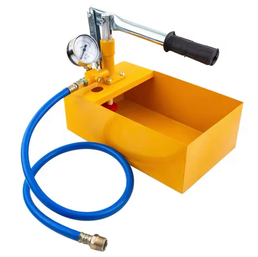 Manual Pressure Test Pump for Ppr Water Pipes Hydraulic Pressure Tester Gauge Home Renovation Construction Pipeline Testing