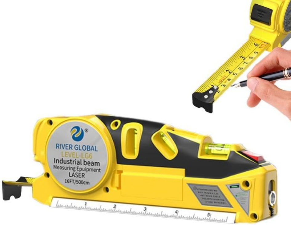 River Global Laser Level, Industrial Beam Measuring Equipment 16 ft