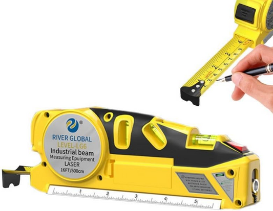River Global Laser Level, Industrial Beam Measuring Equipment 16 ft