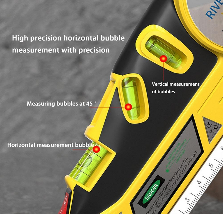 River Global Laser Level, Industrial Beam Measuring Equipment 16 ft