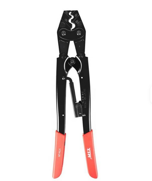 KH-25 NON-INSULATED TERMINAL JIN 5.5-8-14-22 mm² DIN 6-10-16-25mm² Crimping Plier Ratchet Crimping Tools