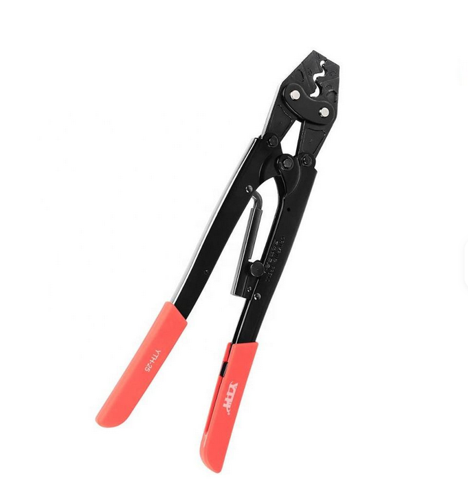 KH-25 NON-INSULATED TERMINAL JIN 5.5-8-14-22 mm² DIN 6-10-16-25mm² Crimping Plier Ratchet Crimping Tools