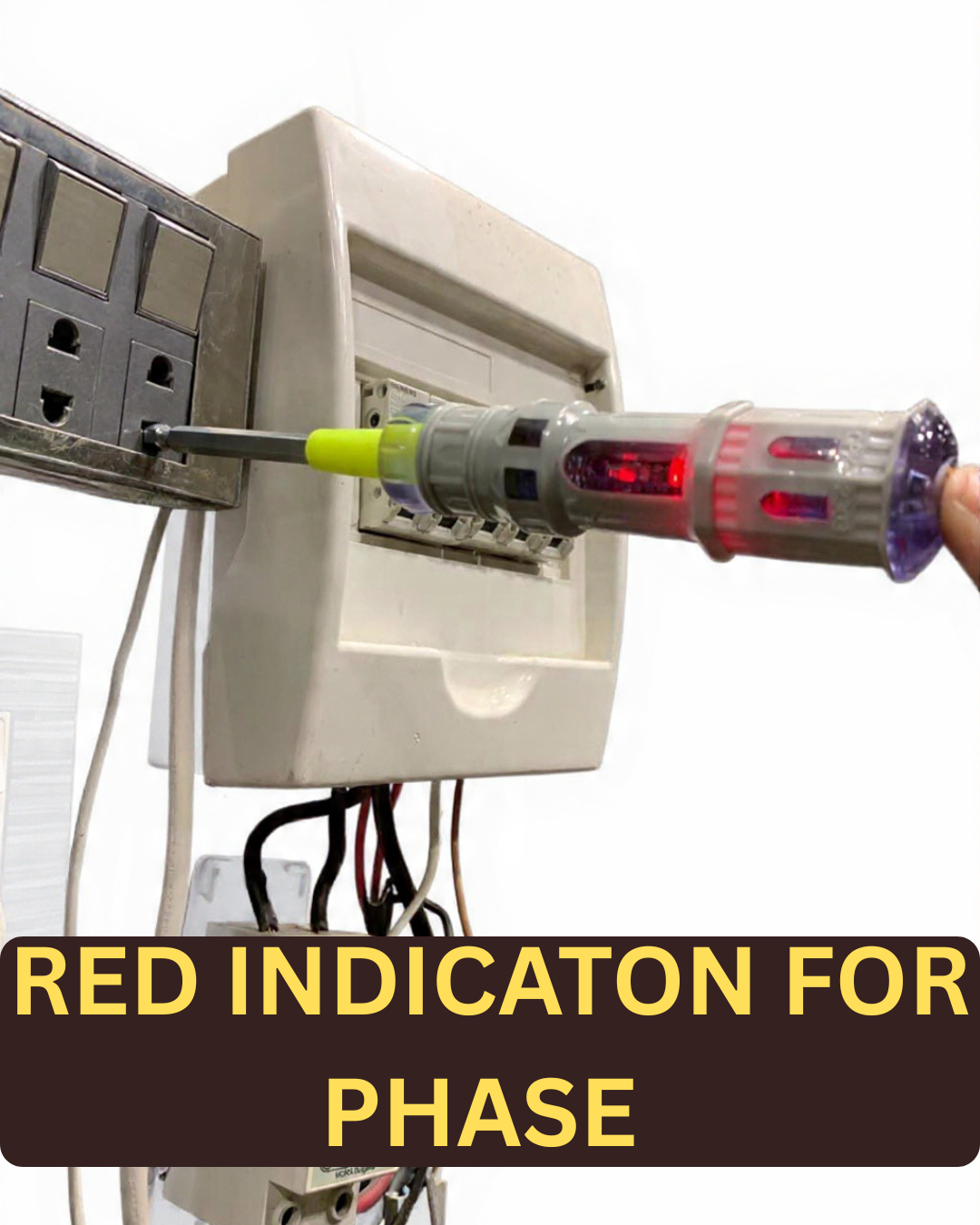 Non-Contact Voltage Detector 2 Way Professional Screwdriver Circuit Tester 100-1000VAC CRV Material